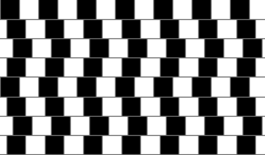 CafeWall café wall optical illusion