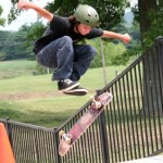 Flying Skateboarder